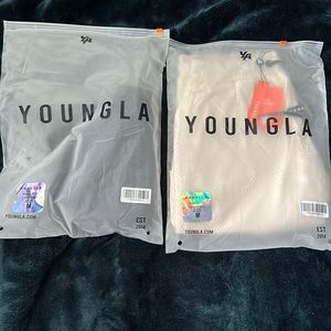 *Lot of 2* Youngla 130 basketball shorts size Medium